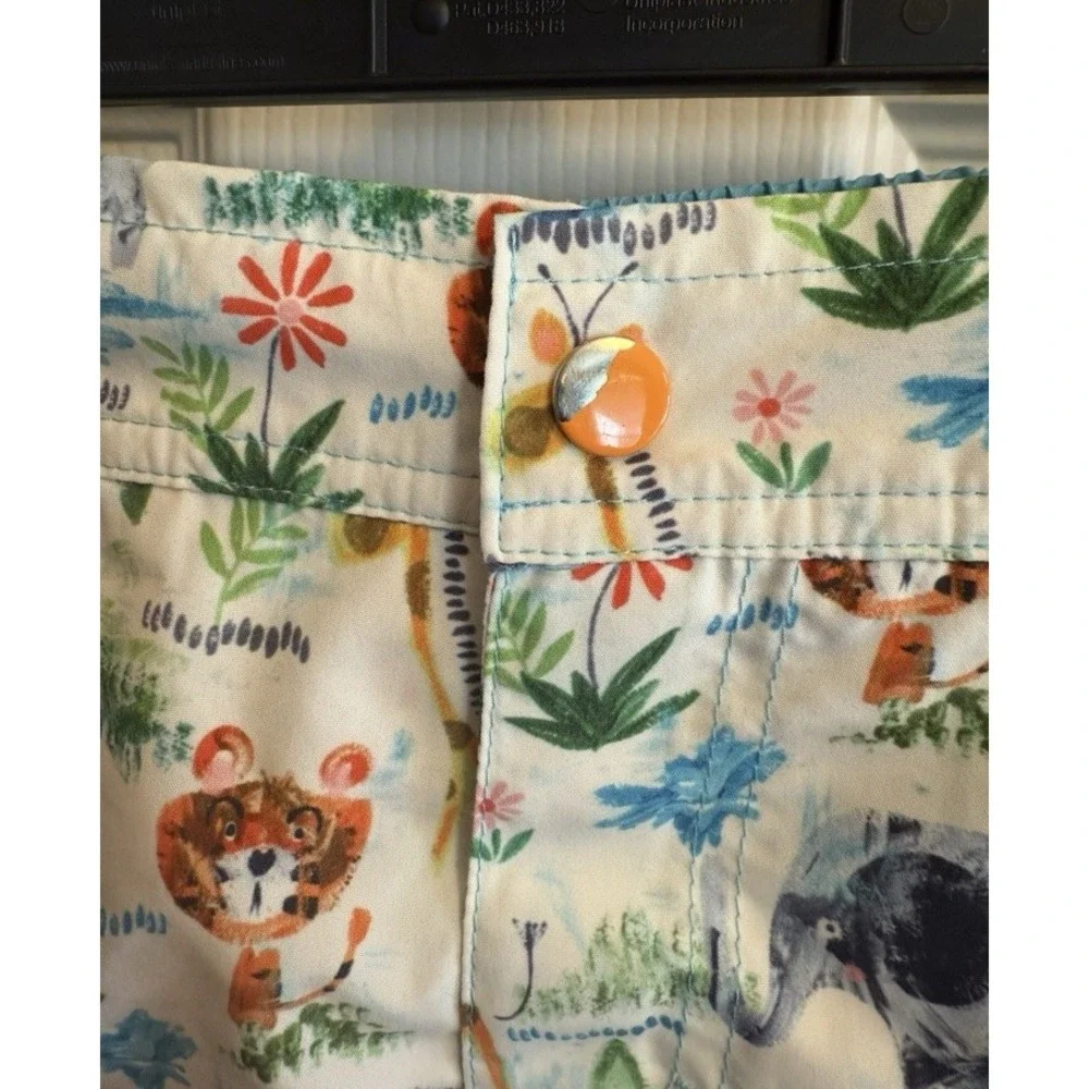 Andy & Evan Swim Trunks Shorts Jungle Safari Animals Beach Pool Boys 7 - Picture 2 of 4